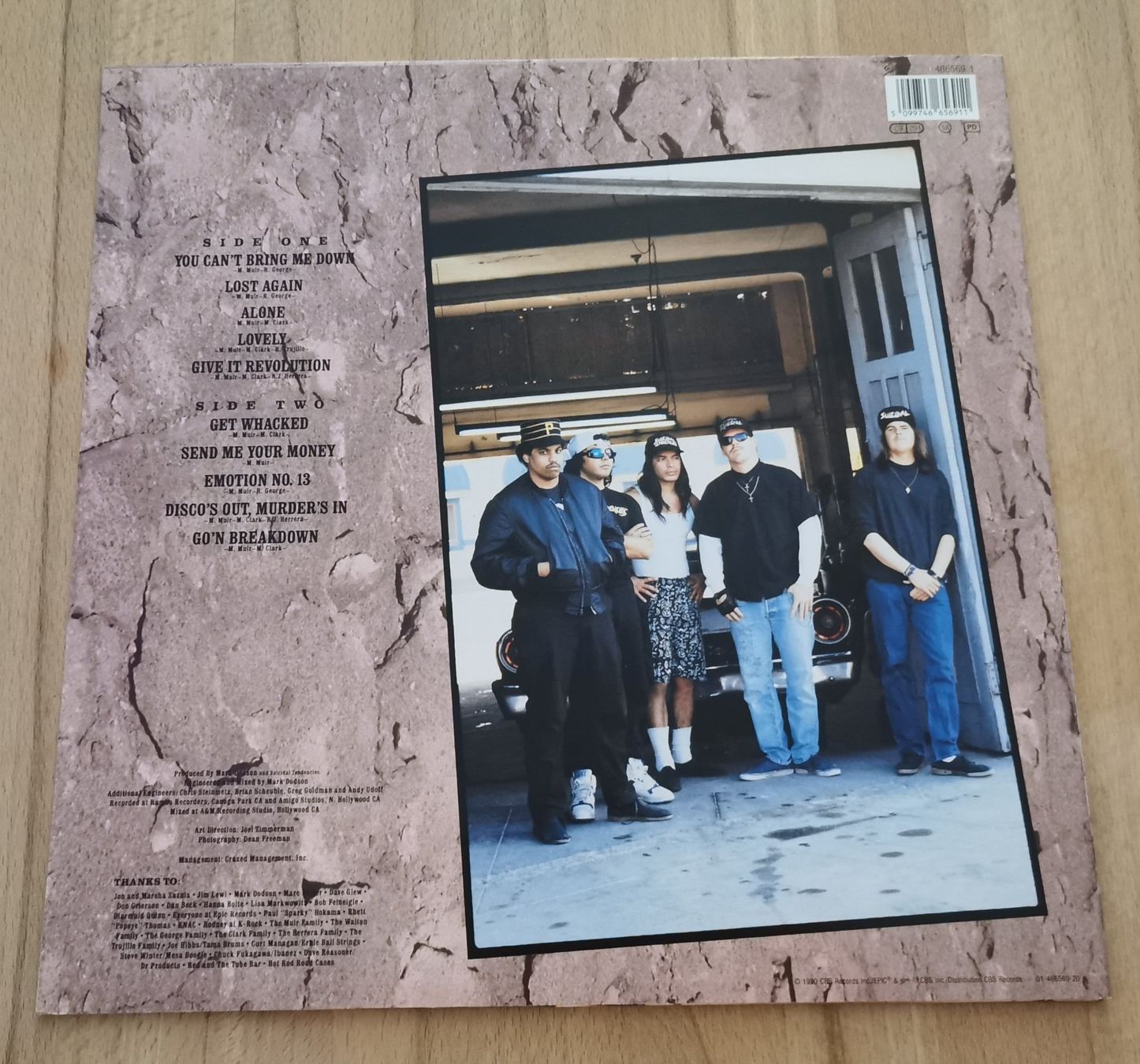 Dischi in vinile: SUICIDAL TENDENCIES: Lights camera revolution LP 1st Press – Usato da Münchwilen TG venduto da Swb 1