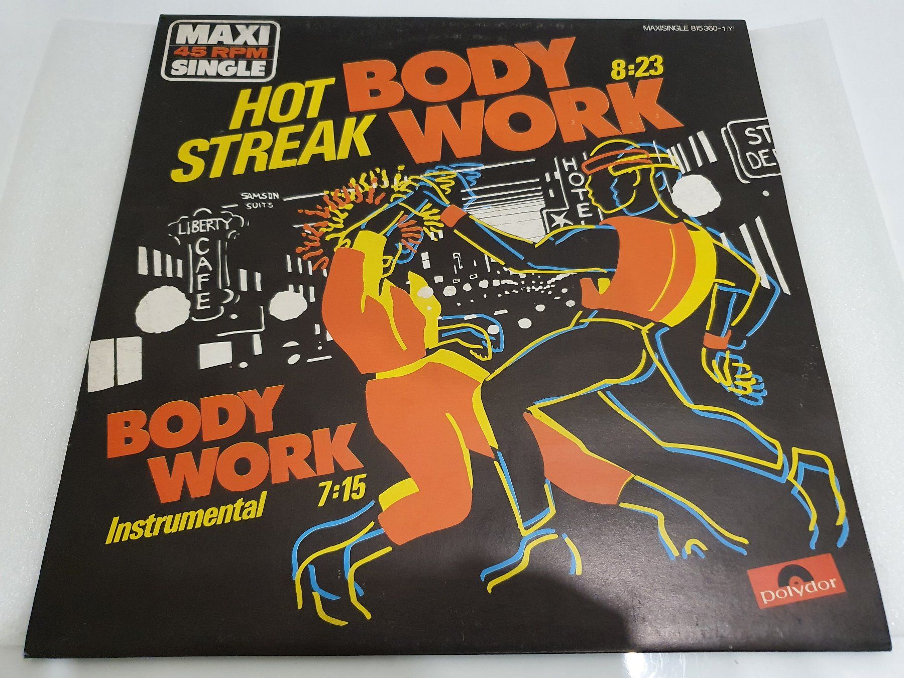 Schallplatten: Hot Streak – Body Work – Gebraucht aus Uster von Vinyl-Leidenschaft