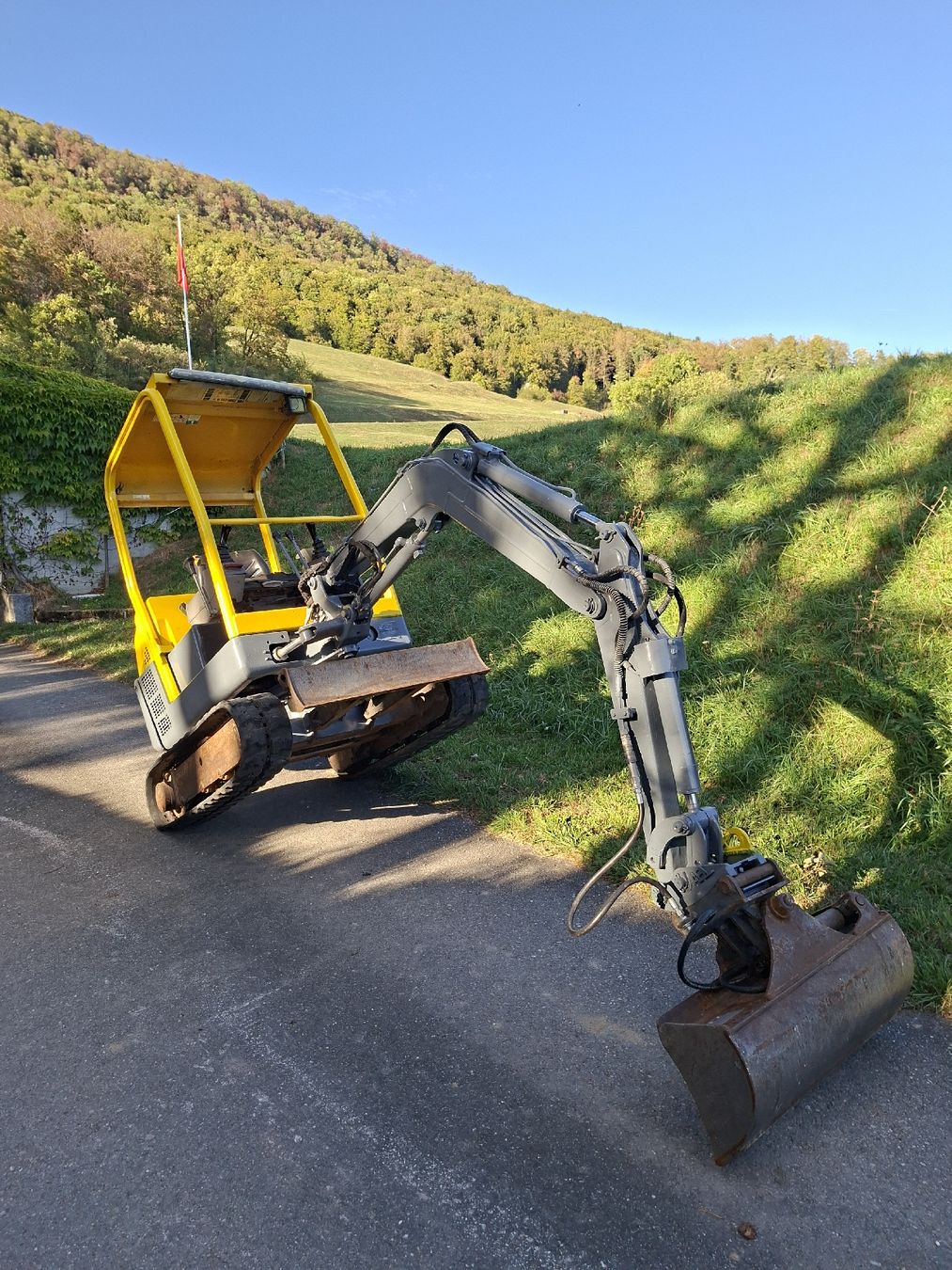 Volvo Escavatori: Volvo EC15B Bagger – Usato da Niederlenz venduto da papa1965 7