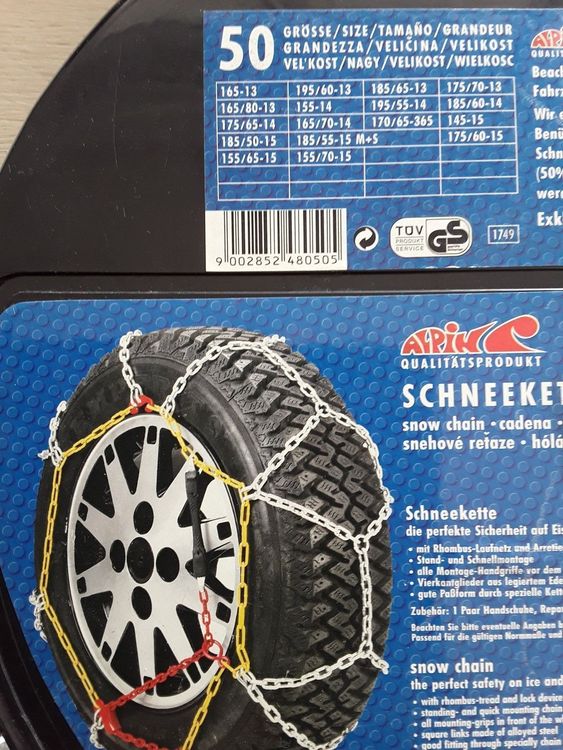 Profi Schneeketten 16mm 750-15 900-15 800-17.5 215/75 R 17.5 Schlepper