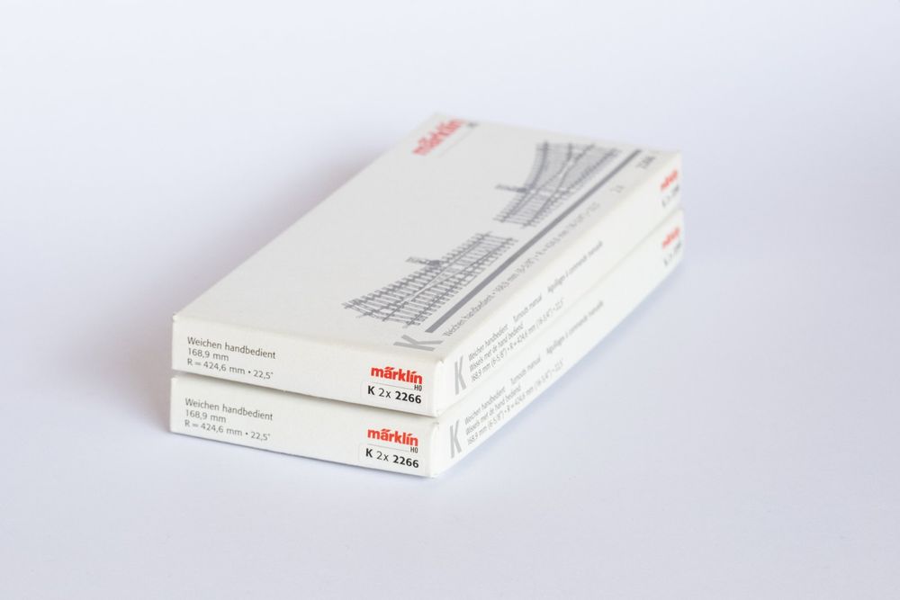 Märklin 2266 - 2 x 2 Weichen | Kaufen auf Ricardo