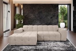 ECKSOFA "JUNO"  BEIGE MADE IN EUROPE SUMMER SALE -50%