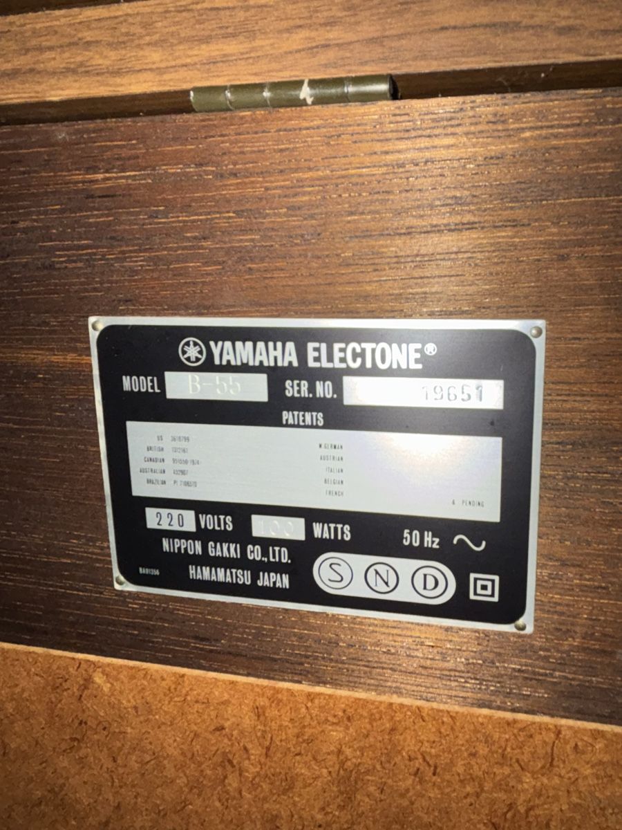 Yamaha Strumenti musicali: YAMAHA Hamond Orgel – Usato da Winterthur venduto da Avalon65 2