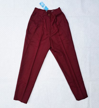 Rote Vintage Hose Gr. 38 - 100% Wolle by J. RUMMENY
