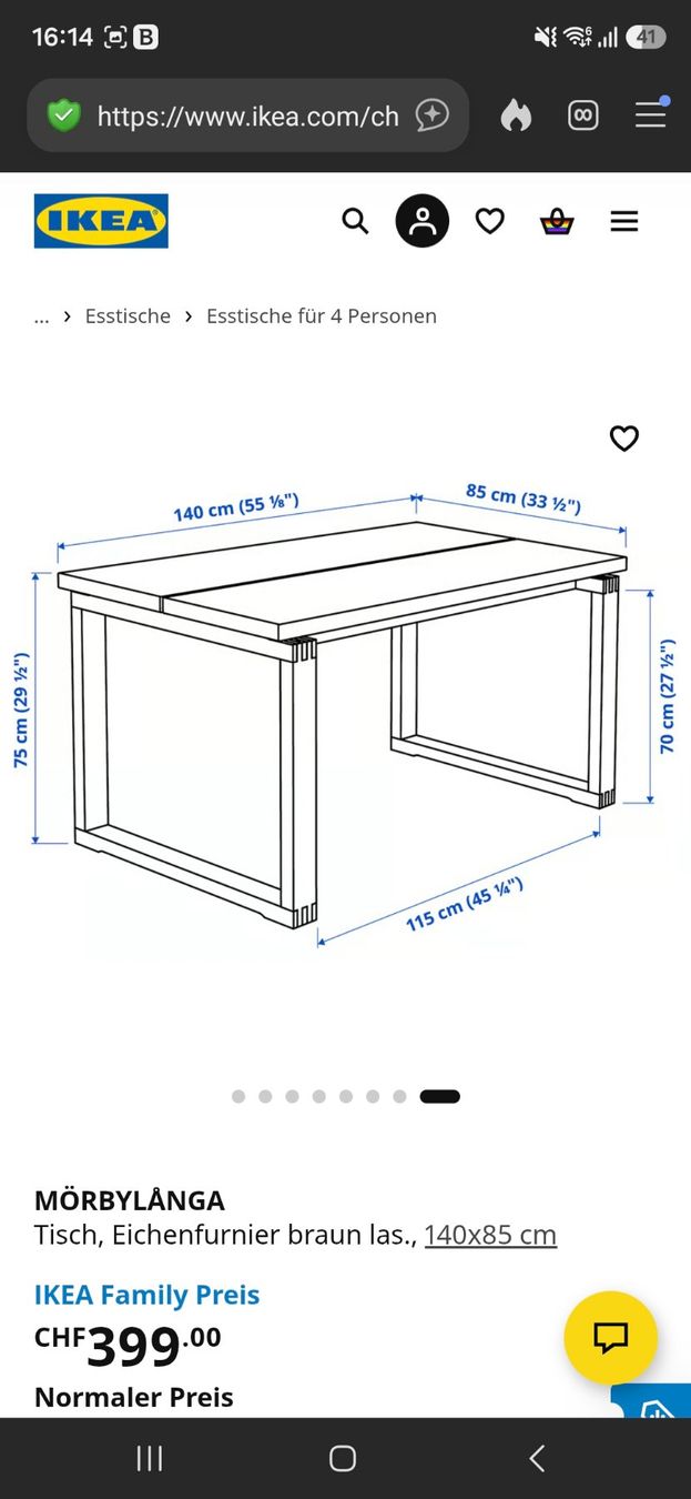 Tische: Schöner Esstisch – Gebraucht aus Schwerzenbach von dor_x6pz 4