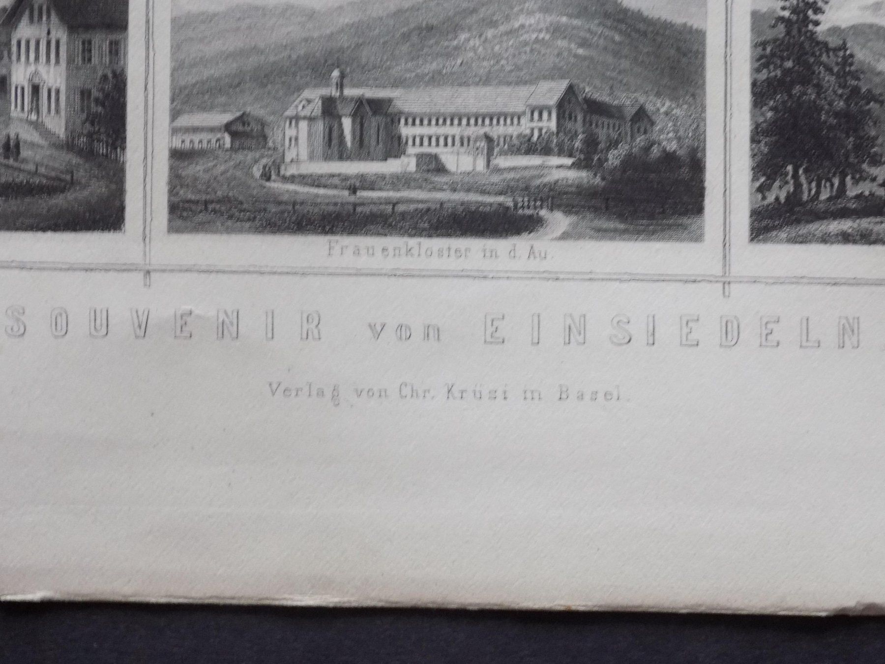 Gravures: Souvenirblatt Einsiedeln – D'occasion à Risch par Rischli15 1