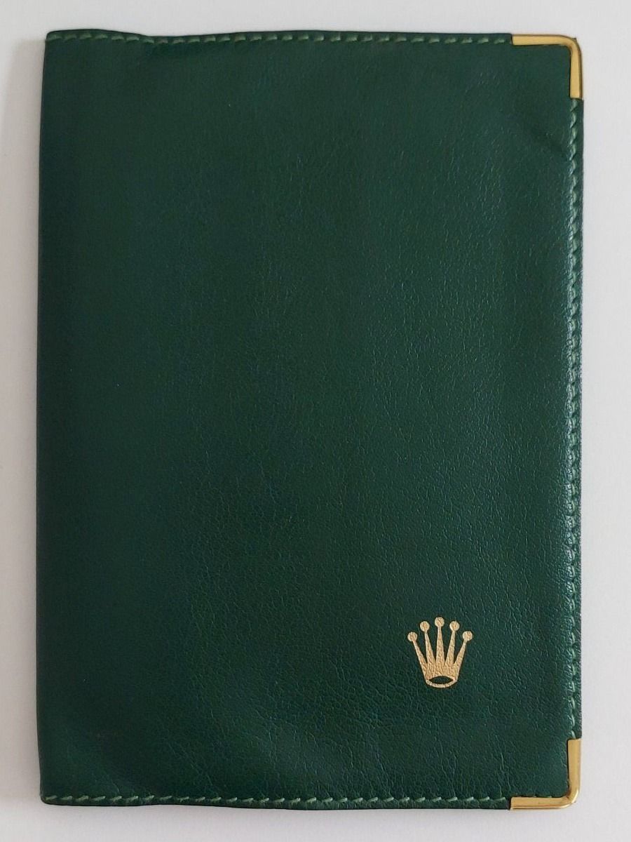 Rolex Orologi: Rolex Garantie Kartenhalter code 68 08 05 grün – Usato da St. Gallen venduto da shatcy