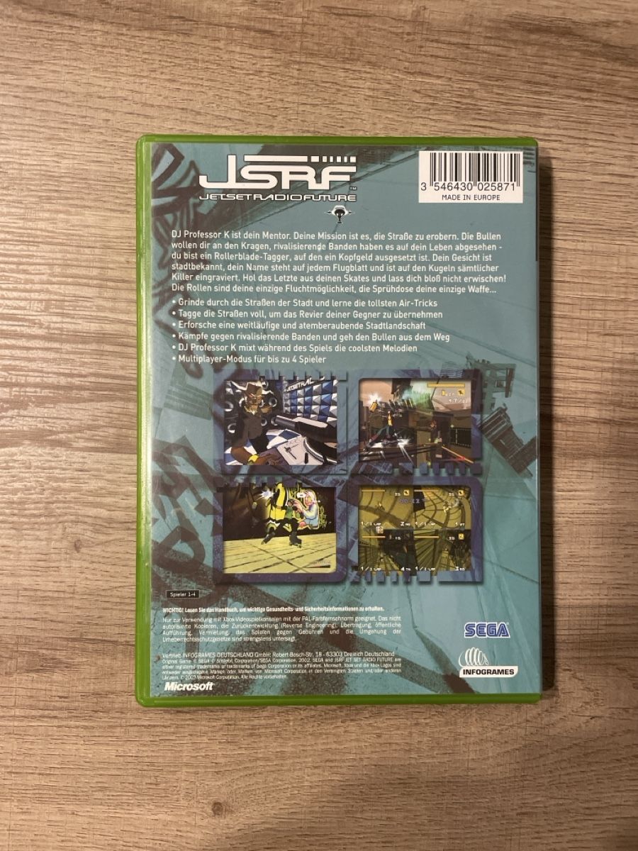 Jeux: Jet Set Radio Xbox – D'occasion à Hagendorn par masterchieff 1