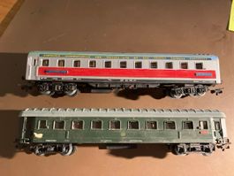 Pocher Schlafwagen und Personenwagen