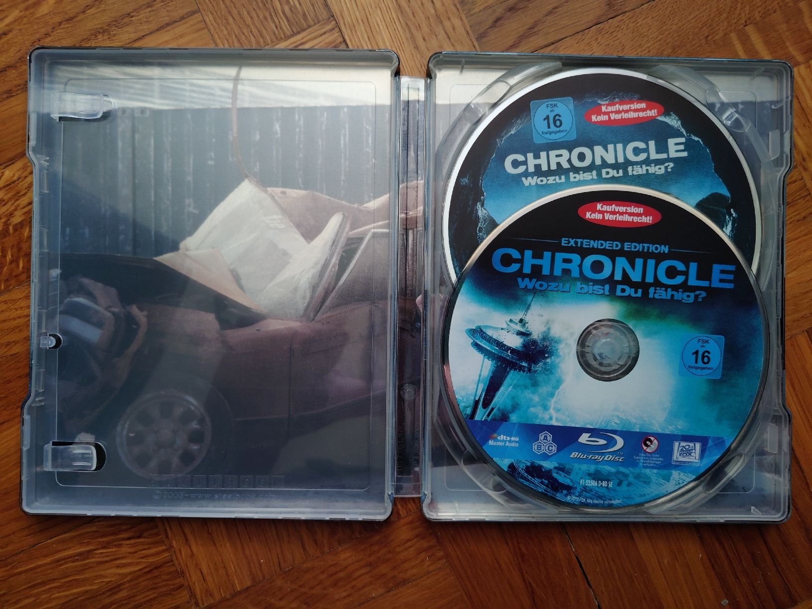 Tutti i DVDs: Chronicle - Blu-ray - Steelbook – Usato da Yverdon-les-Bains venduto da Scottish_Blood 1
