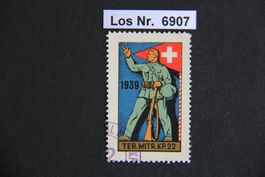 2. Weltkrieg-Marke Kommandostäbe                    Los 6907