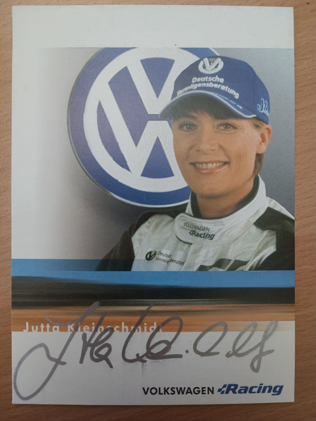 Autografi: Jutta Kleinschmidt - handsigniert – Usato da Menziken venduto da Artographs
