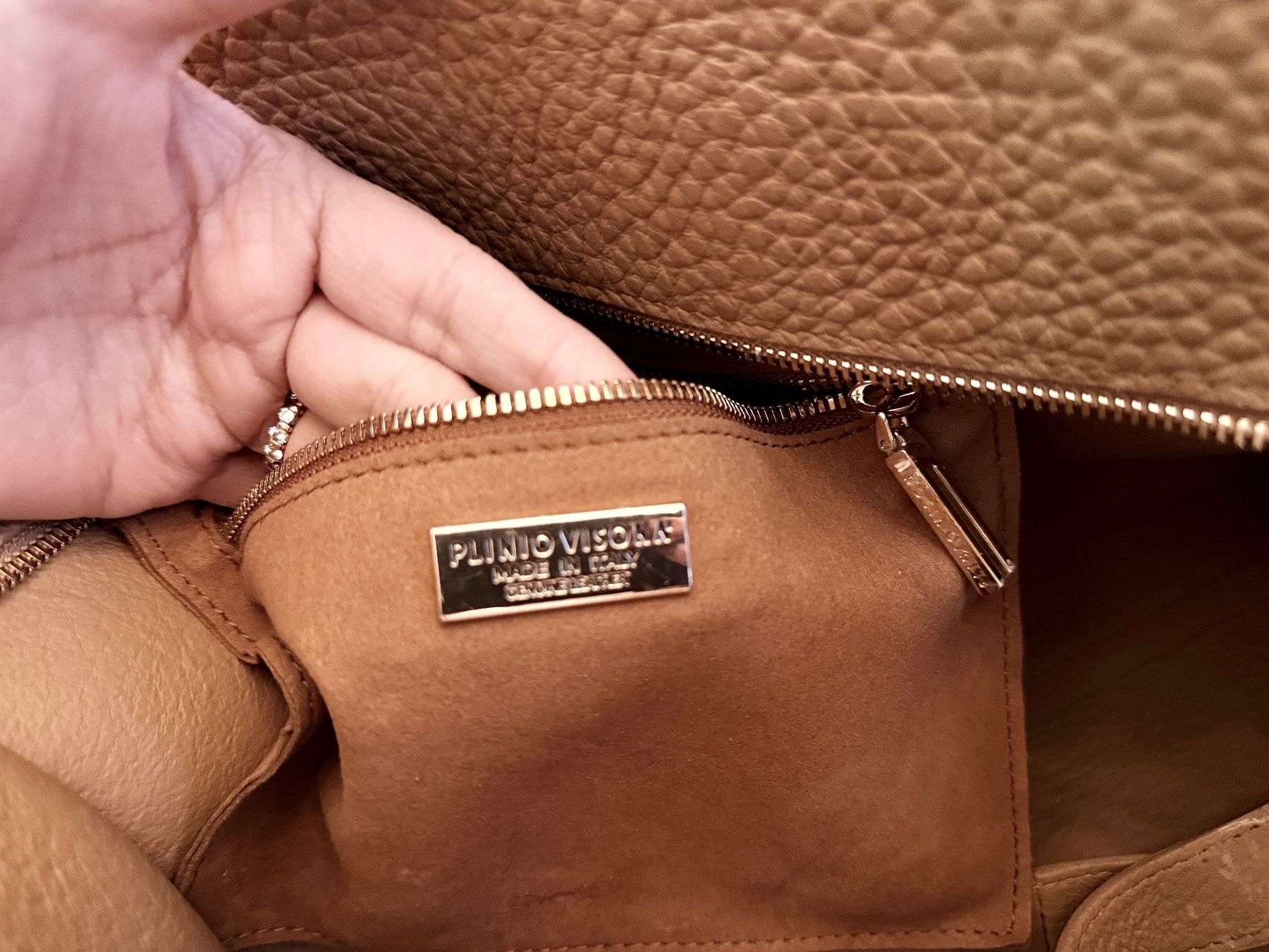 Taschen für Damen: PLINIO VISONA Ledertasche – Gebraucht aus Genève von mar_g5r2 4