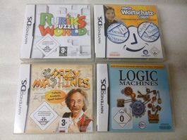 4x Spiel - DS Nintendo