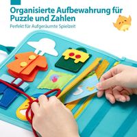 Busy Board Activity Board Montessori Spielzeug  9 in 1