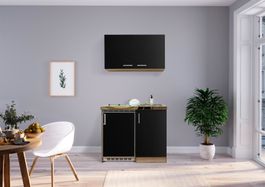 437 Miniküche Küchenzeile 100cm E/S - Küche Einbauküche