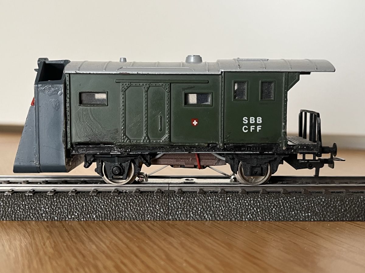 Kleinbahn Modellini di ferrovie: SBB Dampfschneeschleuder Kleinbahn AC – Usato da Basel venduto da Re620_11627 2