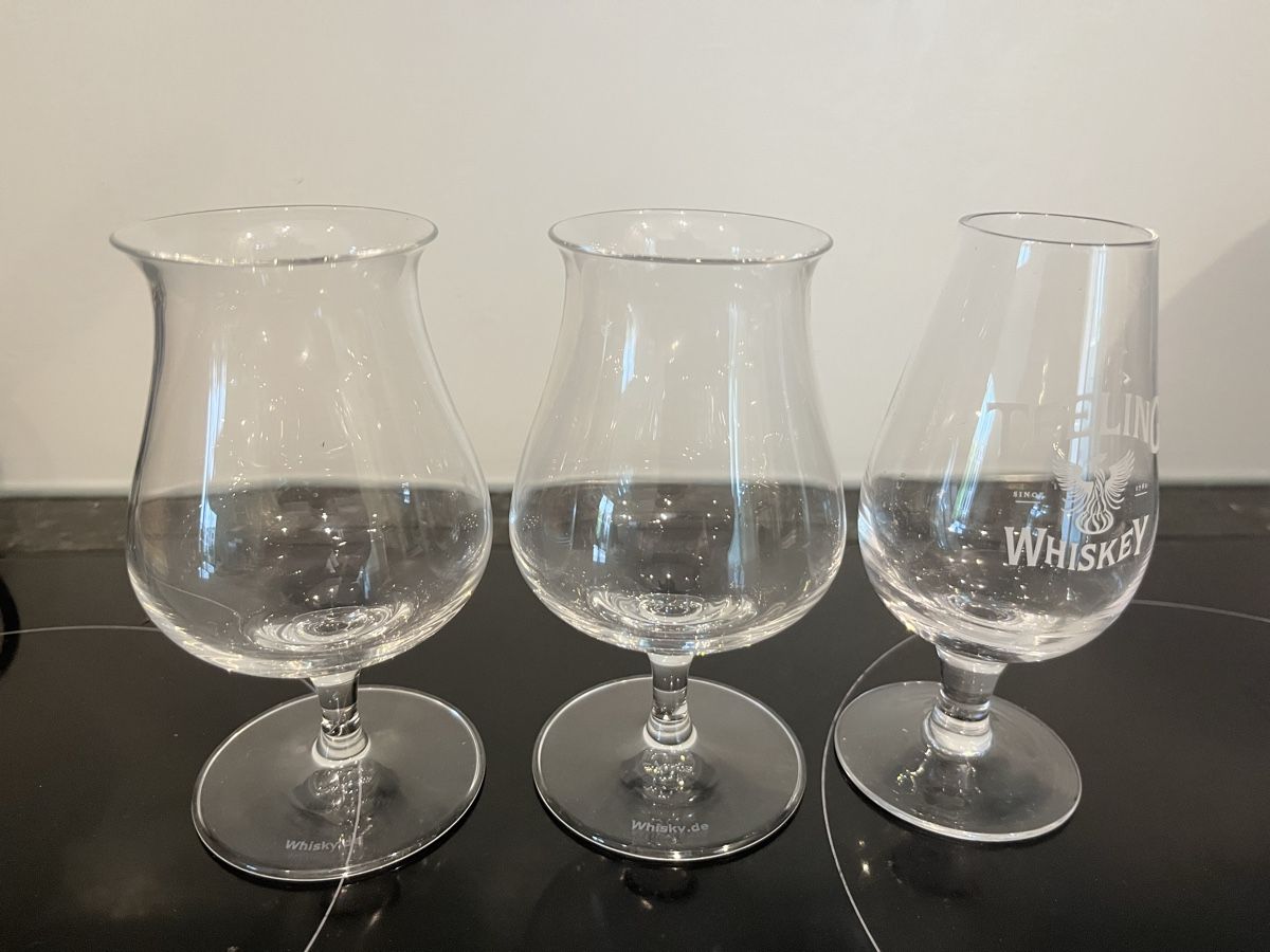 Gläser: 2x Whisky.de Glässer und 1x Teeling – Neu (gemäss Beschreibung) aus Mönchaltorf von Drammer