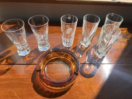Cynar apéro glasses