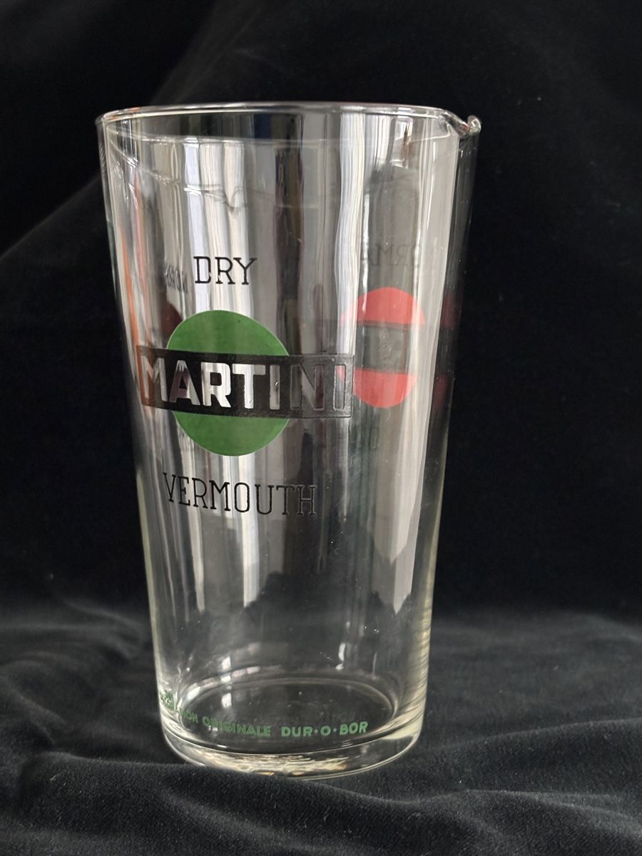 Martini Bicchieri: Bicchiere Martini Vintage Originale – Usato da Castione venduto da semc 1