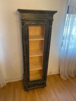 SCH419 Vintage Vitrine-Hochschrank-Badschrank-Küchenschrank