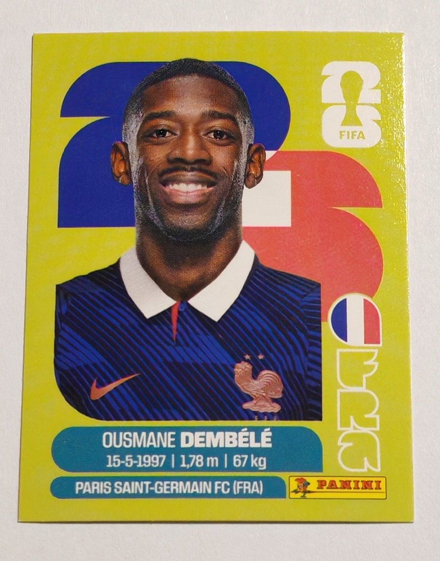 Panini Sammelbilder & Trading cards: Ousmane Dembele - FRA 15 – Neu (gemäss Beschreibung) aus Rietheim von Squaley