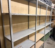 Metallregal Steckregal grau gebraucht guter Zustand