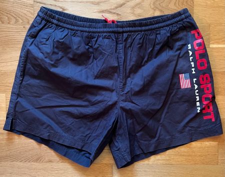 Polo Sport Ralph Lauren Herren Badehose, Grösse L, Blau!