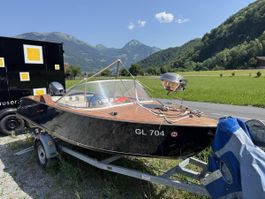 Motorboot Yamaha 8PS und Anhänger