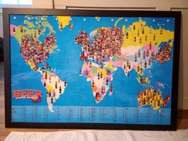 Bild Beer world map / Bierweltkarte