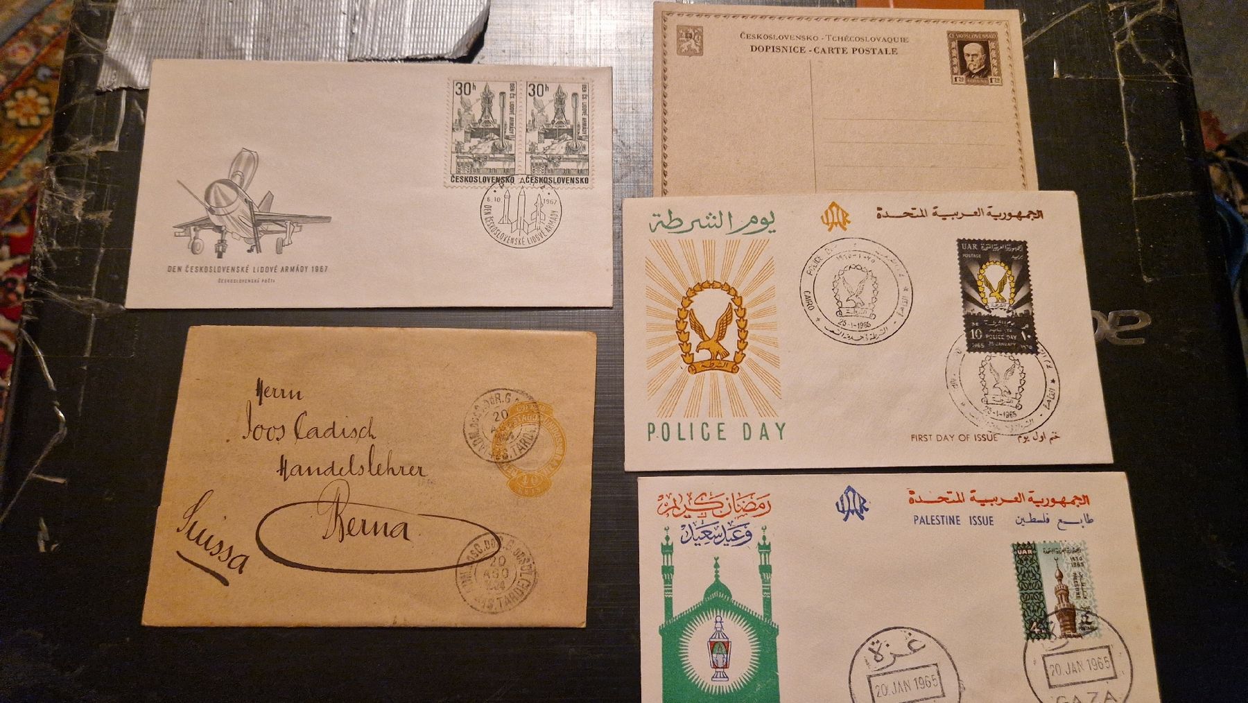 Tutti i francobolli: 19 "spezielle" PK u. Briefe ab 1899 – Usato da Wetzikon ZH venduto da Oldieslover 5