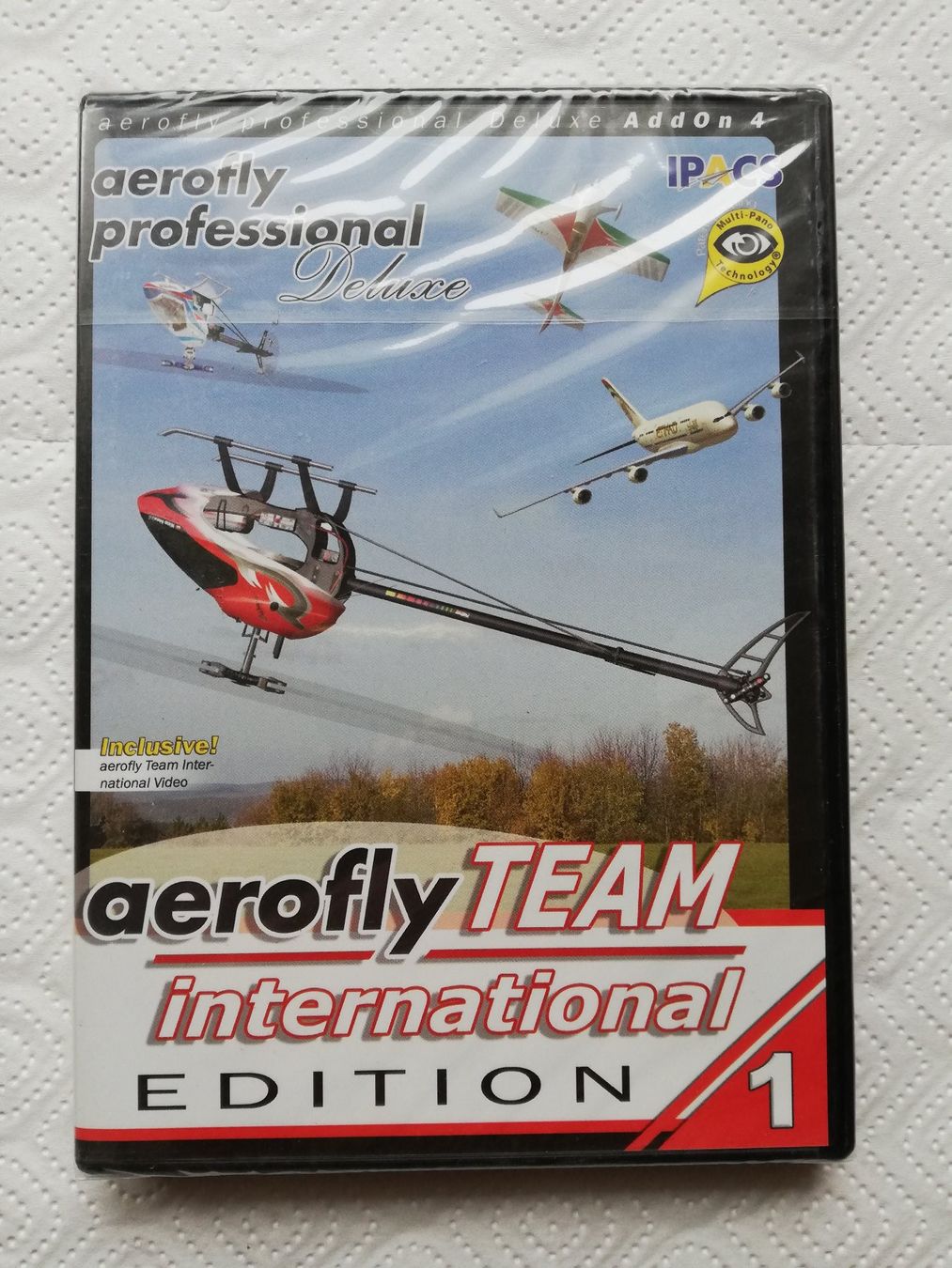 Modellismo RC: Aerofly TEAM international AddOn 4 – Nuovo e nell'imballaggio originale da Flüh venduto da AMS-Modellbau