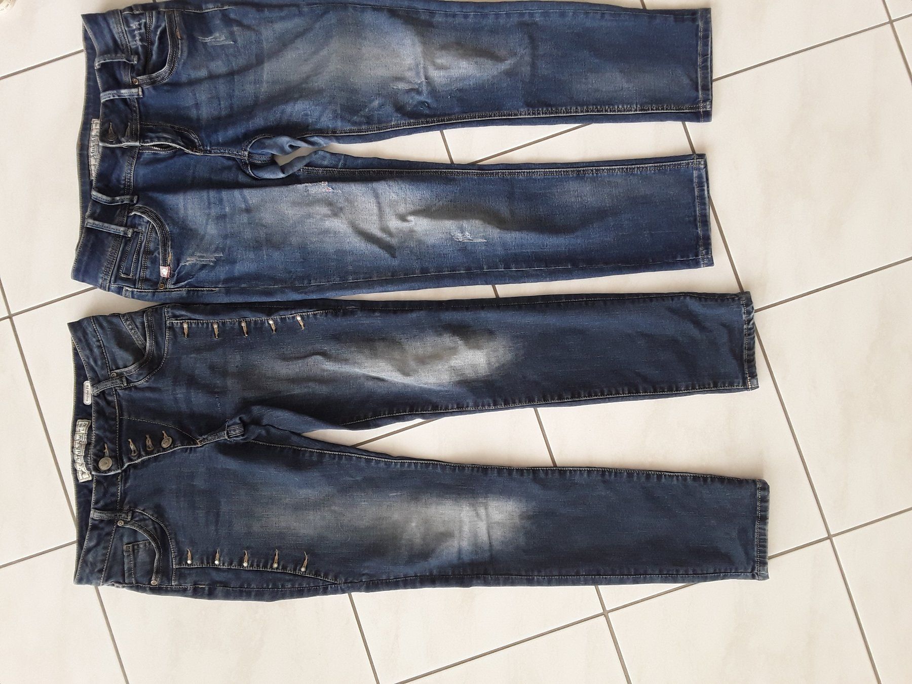 Jeans: 2Paar MULTIBLU DENIM Hose Gr. 36 – Gebraucht aus Heimberg von Samprof