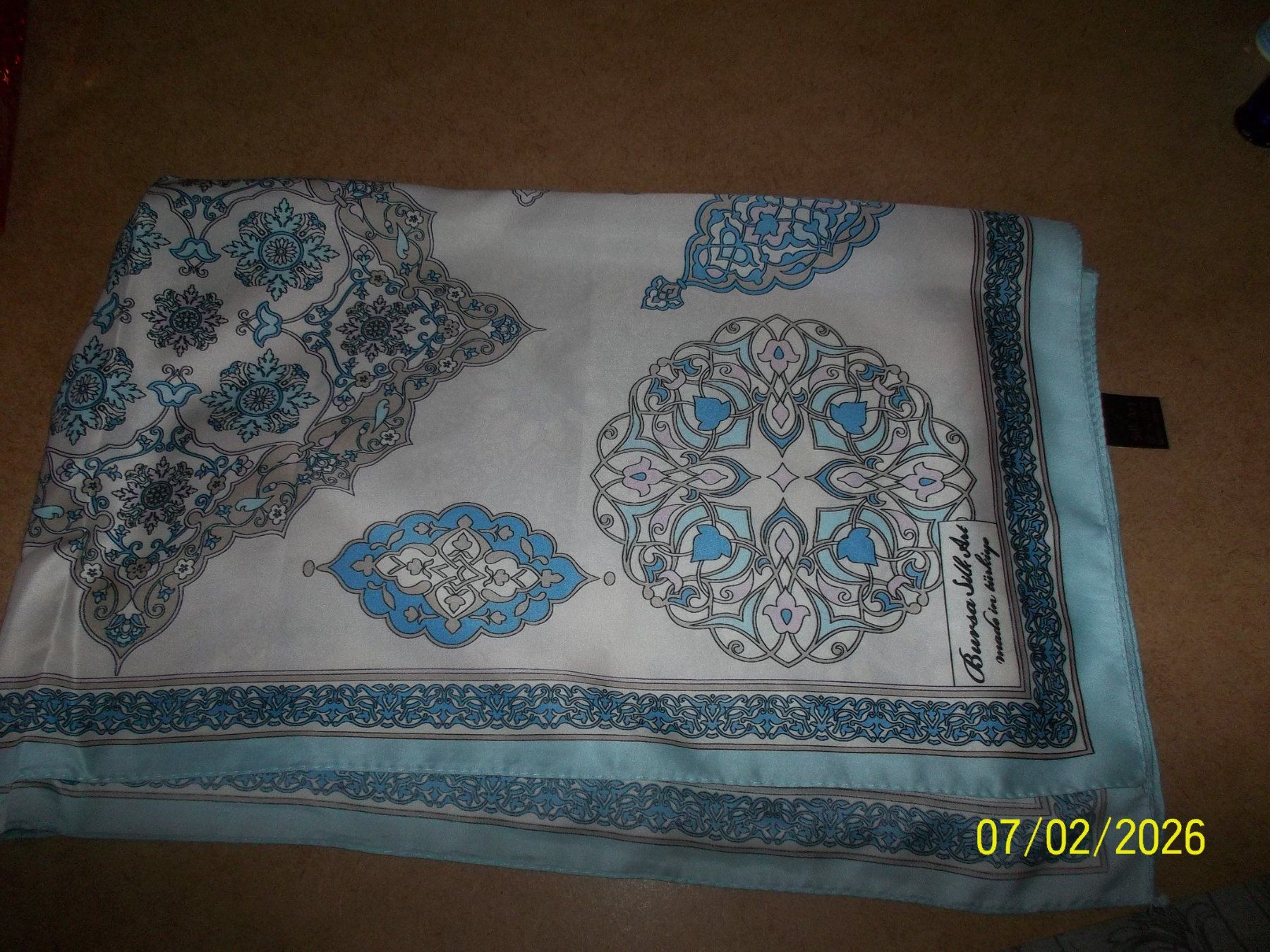 Foulards, Tücher & Schals: Elegantes Seidentuch Bursa Silk Art – Neu (gemäss Beschreibung) aus Root von rolack 1