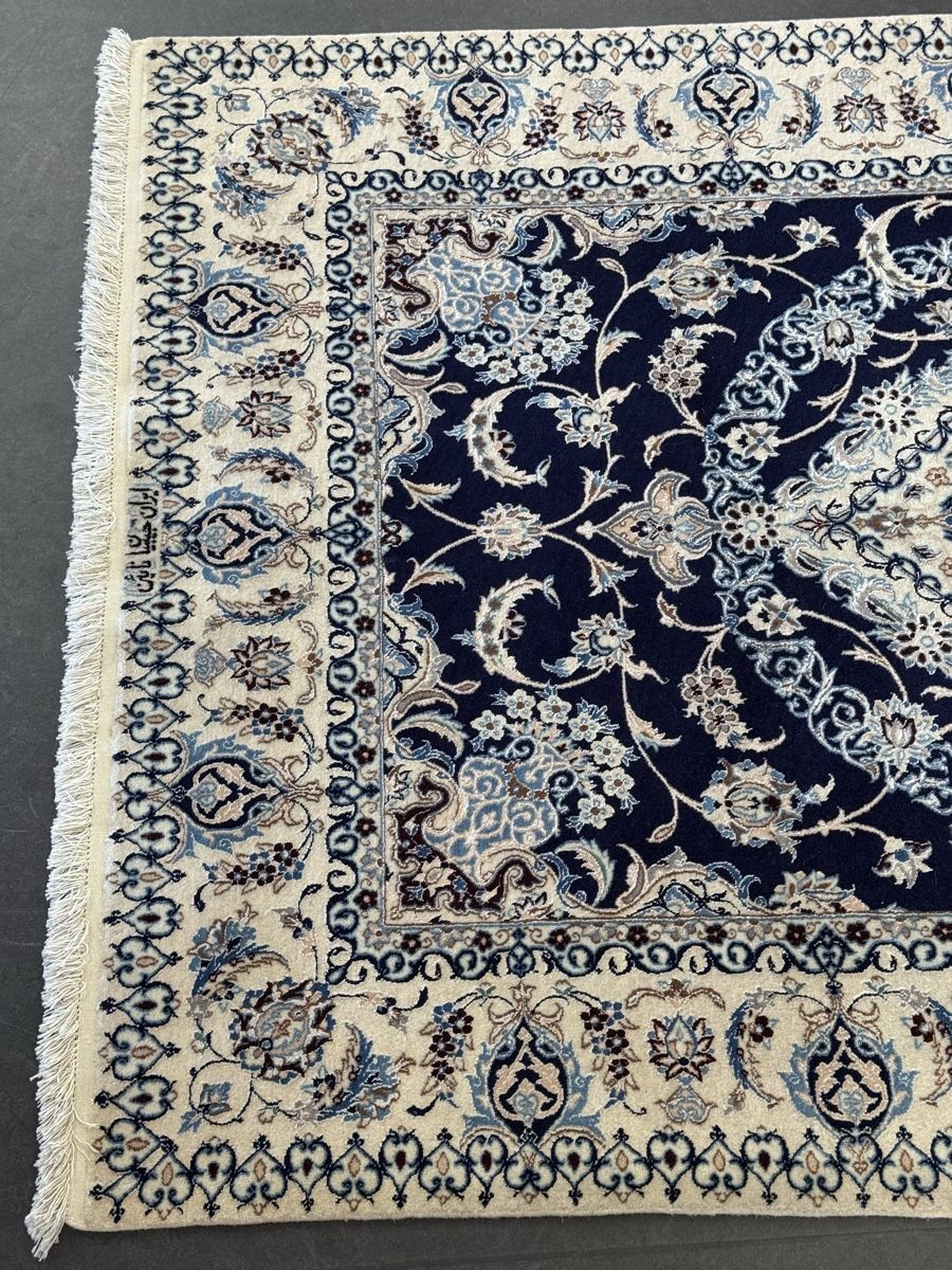 Nain Tappeti: Nain Habibian mit Seide – Nuovo (secondo la descrizione) da Liestal venduto da galerie_nategh 3