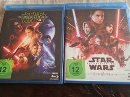 2 Star Wars Blu-ray Filme gebraucht guter Zustand