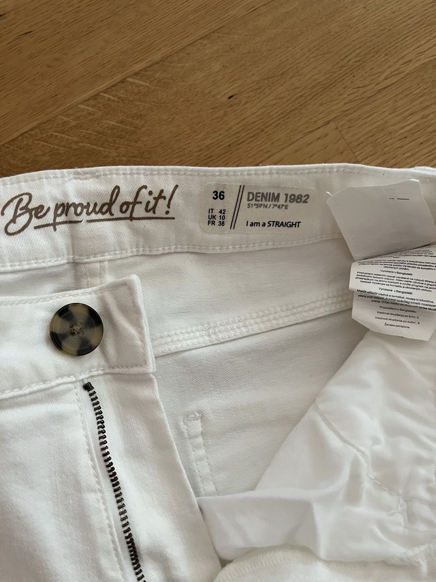 Jeans: Jeans weiss Gr 36  – Usato da Baden venduto da zi_ai 2