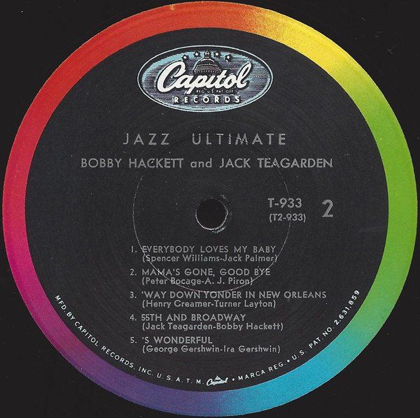 Dischi in vinile: Jazz LP: Bobby Hackett & Jack Teagarden "Jazz Ultimate" – Usato da Hochfelden venduto da mue_lhm9 2