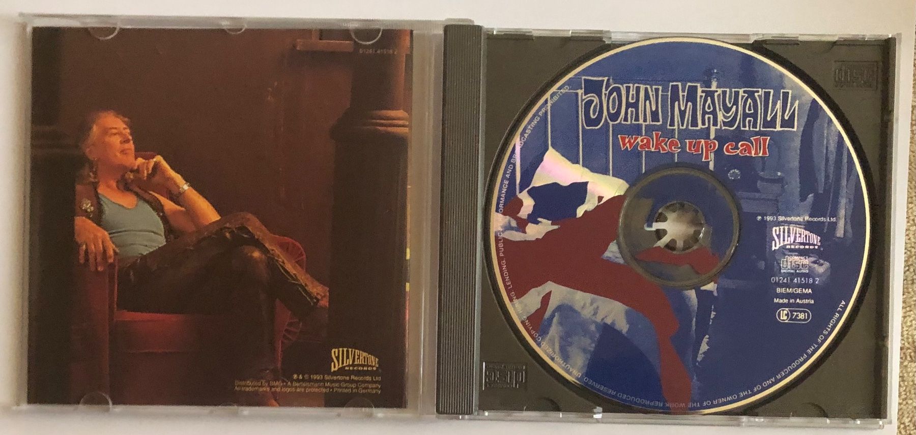 CD: JOHN MAYALL - WAKE UP CALL – Usato da Poliez-Pittet venduto da Newtown-Records 2