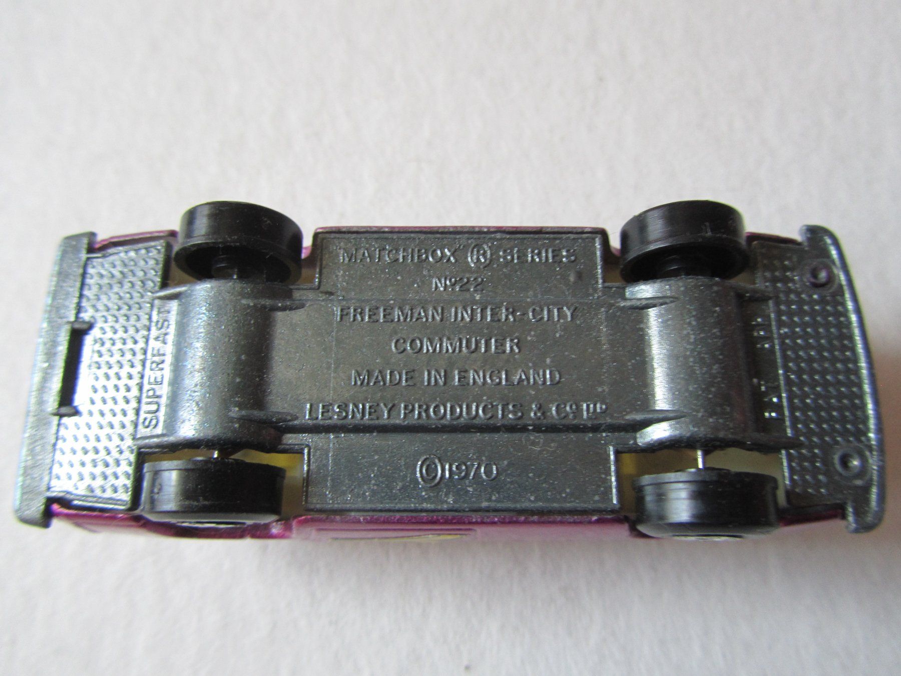 Matchbox Modellautos: Freeman Inter-City Commuter, Matchbox Superfast, Nr. 22B – Gebraucht aus Weiningen ZH von dietsch57 5