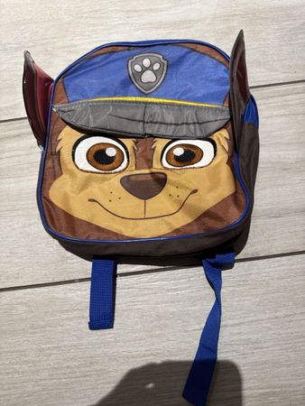 Kinderrucksack Paw Patrol Chase blau gebraucht defekt