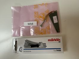 Märklin Weichenantrieb 74490 mit Digitaldecoder 60099 V1.2