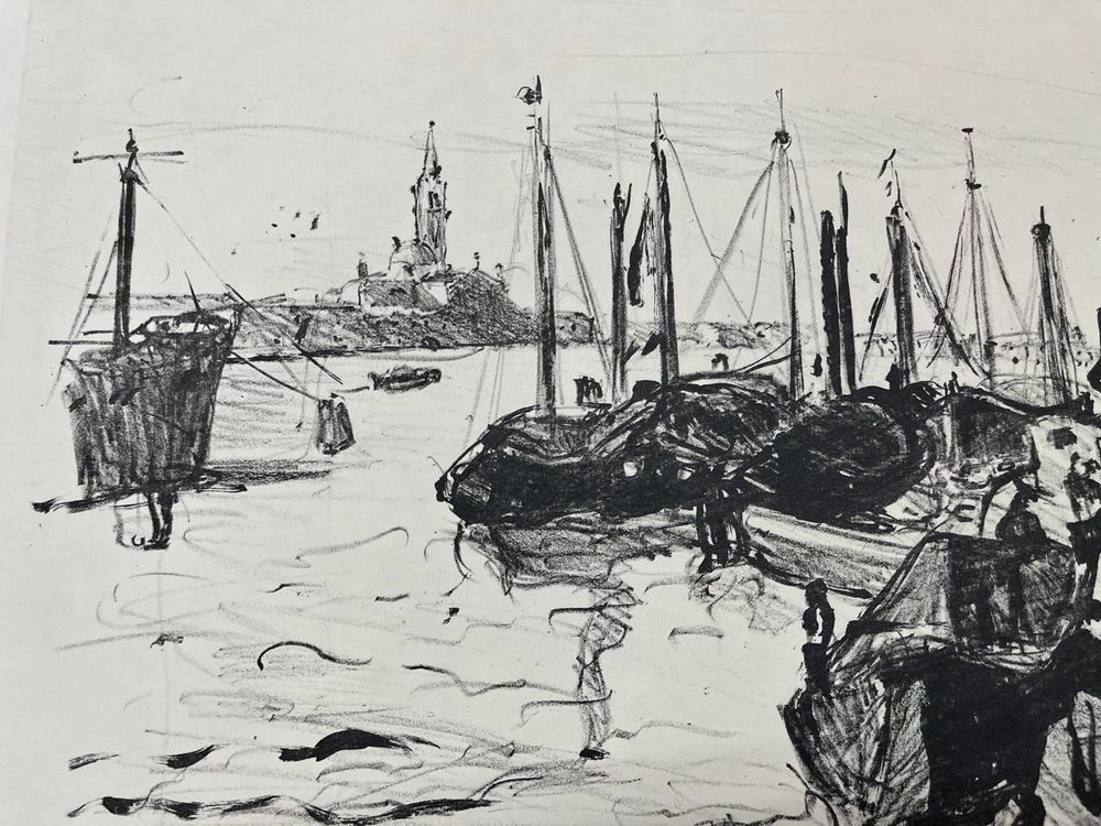 Grafica & Litografie: HANS FALK LITHOGRAPHIE SIGNIERT – Usato da Gersau venduto da kunst-online 3