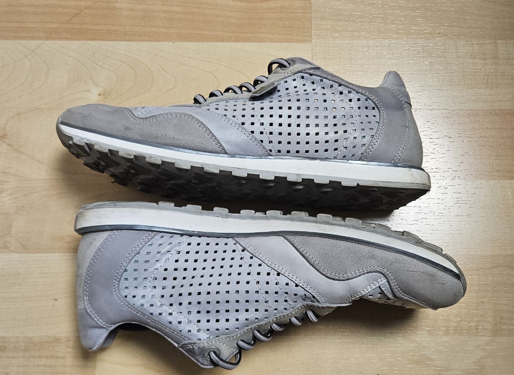 Herrenschuhe: Sneaker Cetti perforiert grau Gr.43 – Gebraucht aus Goldach von P.X.A. 2
