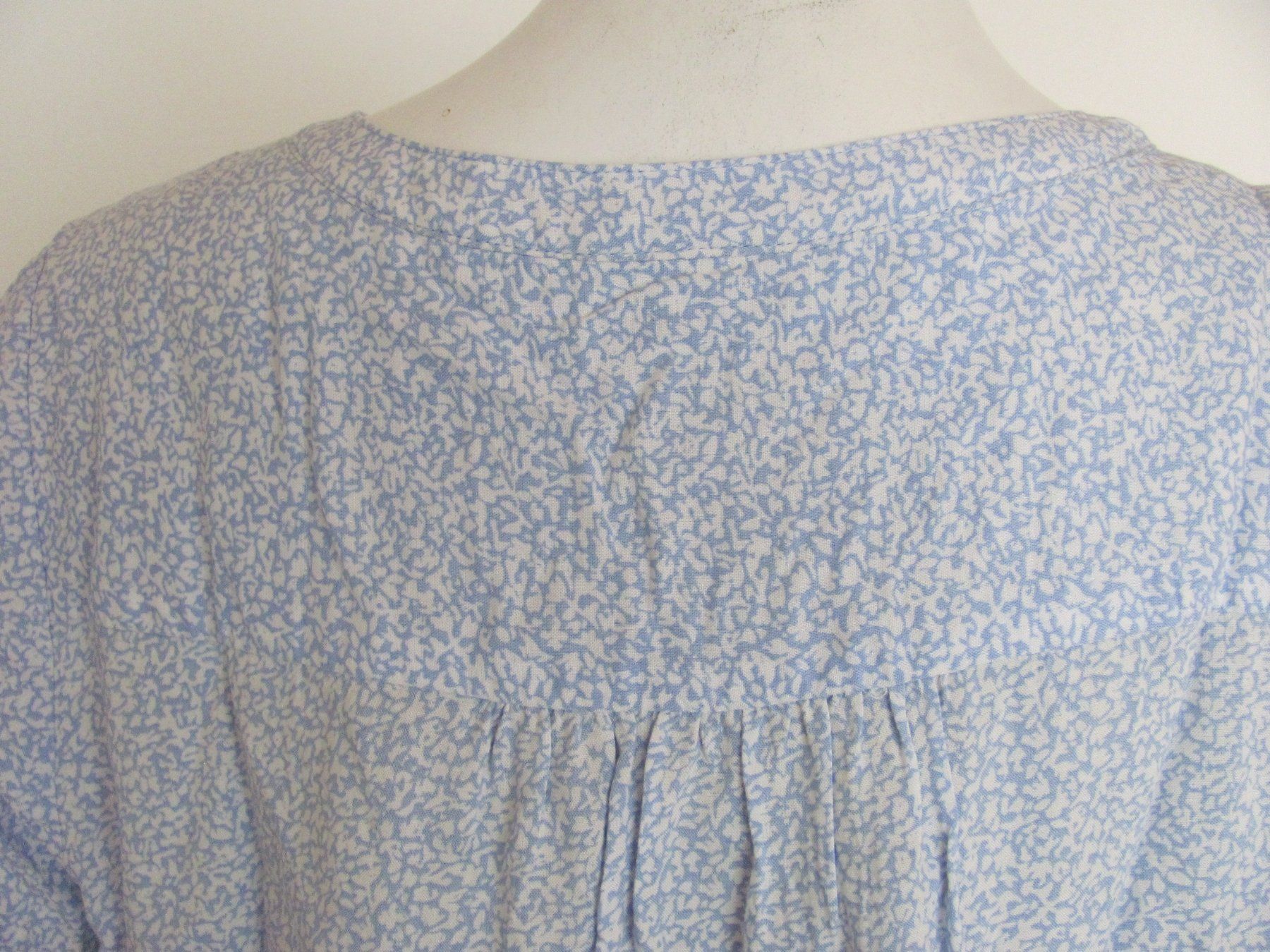 Camicette: Street One Bluse hellblau mit  Muster Gr.38 – Usato da Gümligen venduto da Fantapanda 6