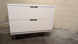Ikea Komode Nordli mit Stahlfüssen