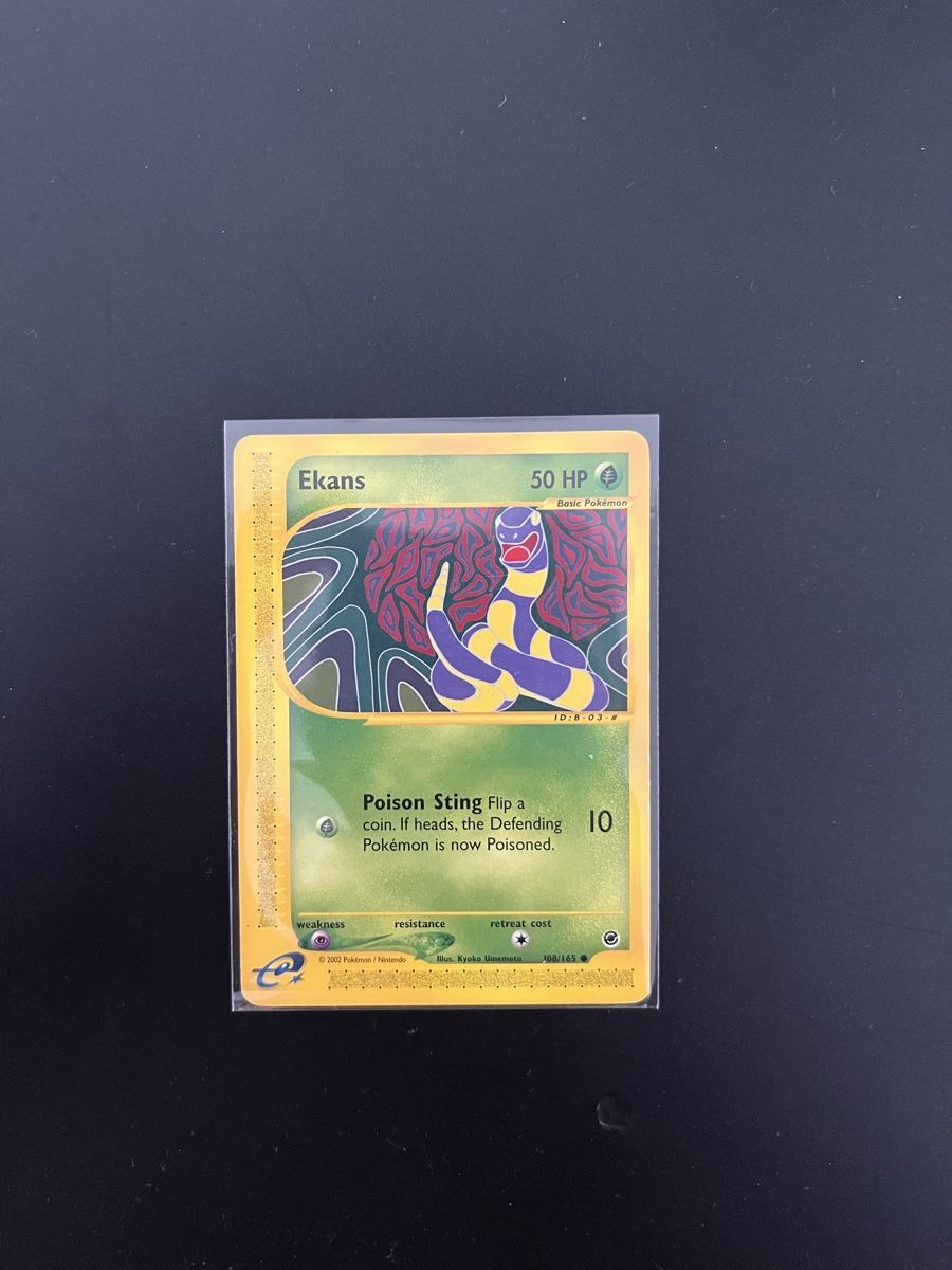 Pokémon Cartes à collectionner: Ekans Expedition Base Set – D'occasion à Massagno par Twittami