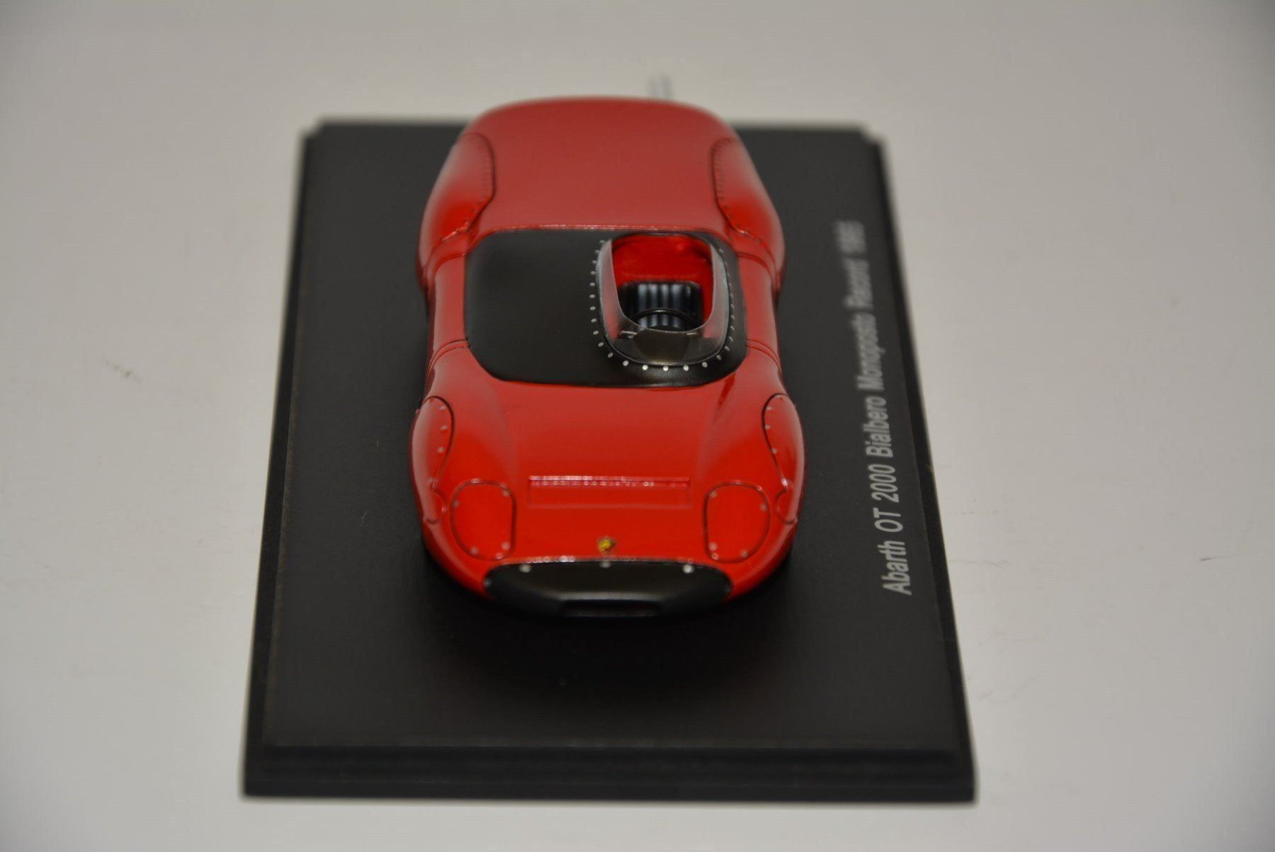 Abarth Modellini d'auto: Abarth OT 2000 Bialbero Record 1965 1:43 – Nuovo e nell'imballaggio originale da Goldach venduto da Feivel9 3