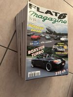 30 magazines FLAT 6 MAG, Porsche, en parfait état