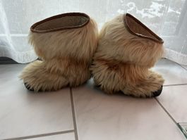 Cosy Faux Fur Slippers, Size 38- Perfect for Winter!